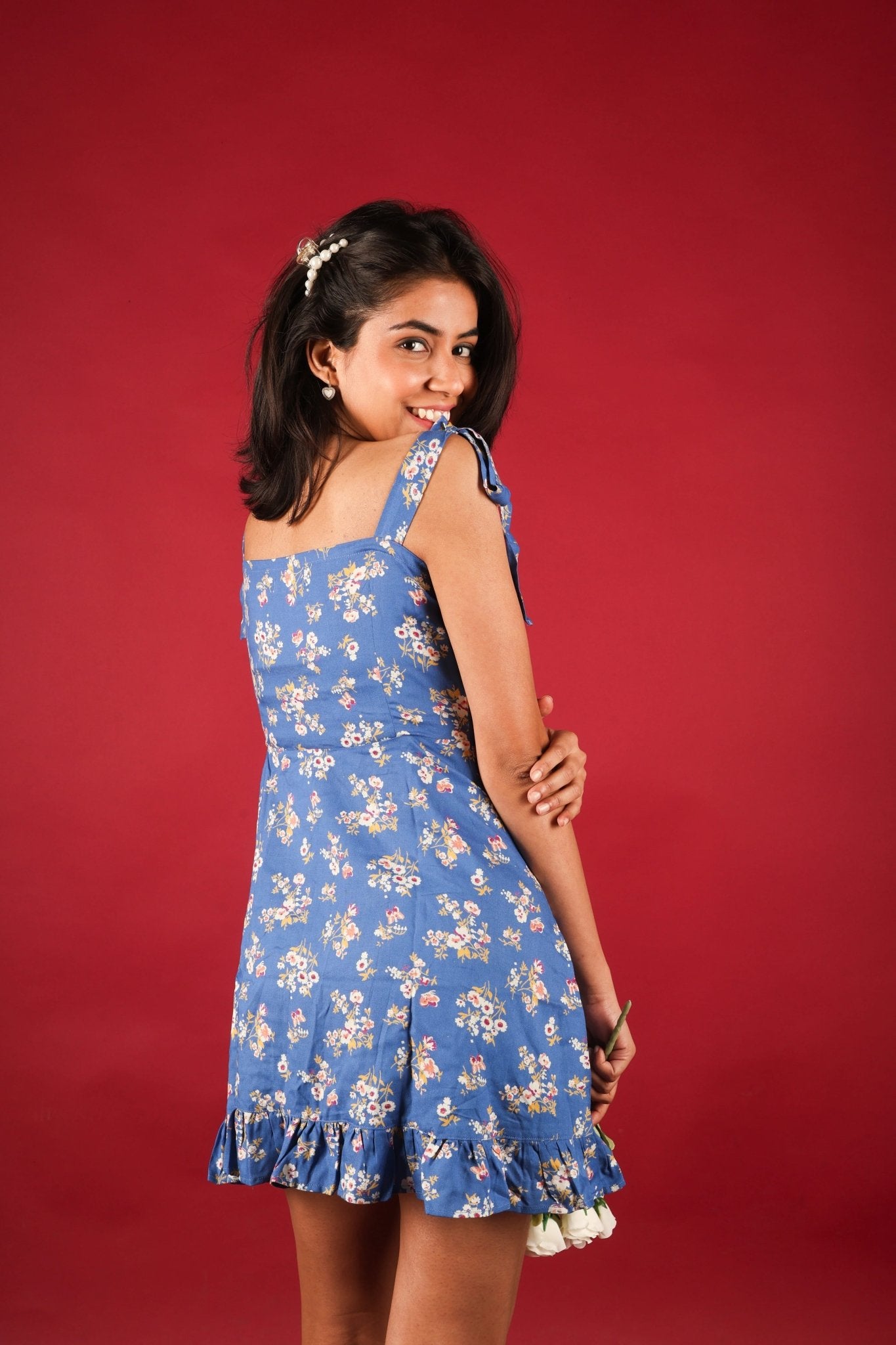 BLUSH IN BLUE DRESS - My Store