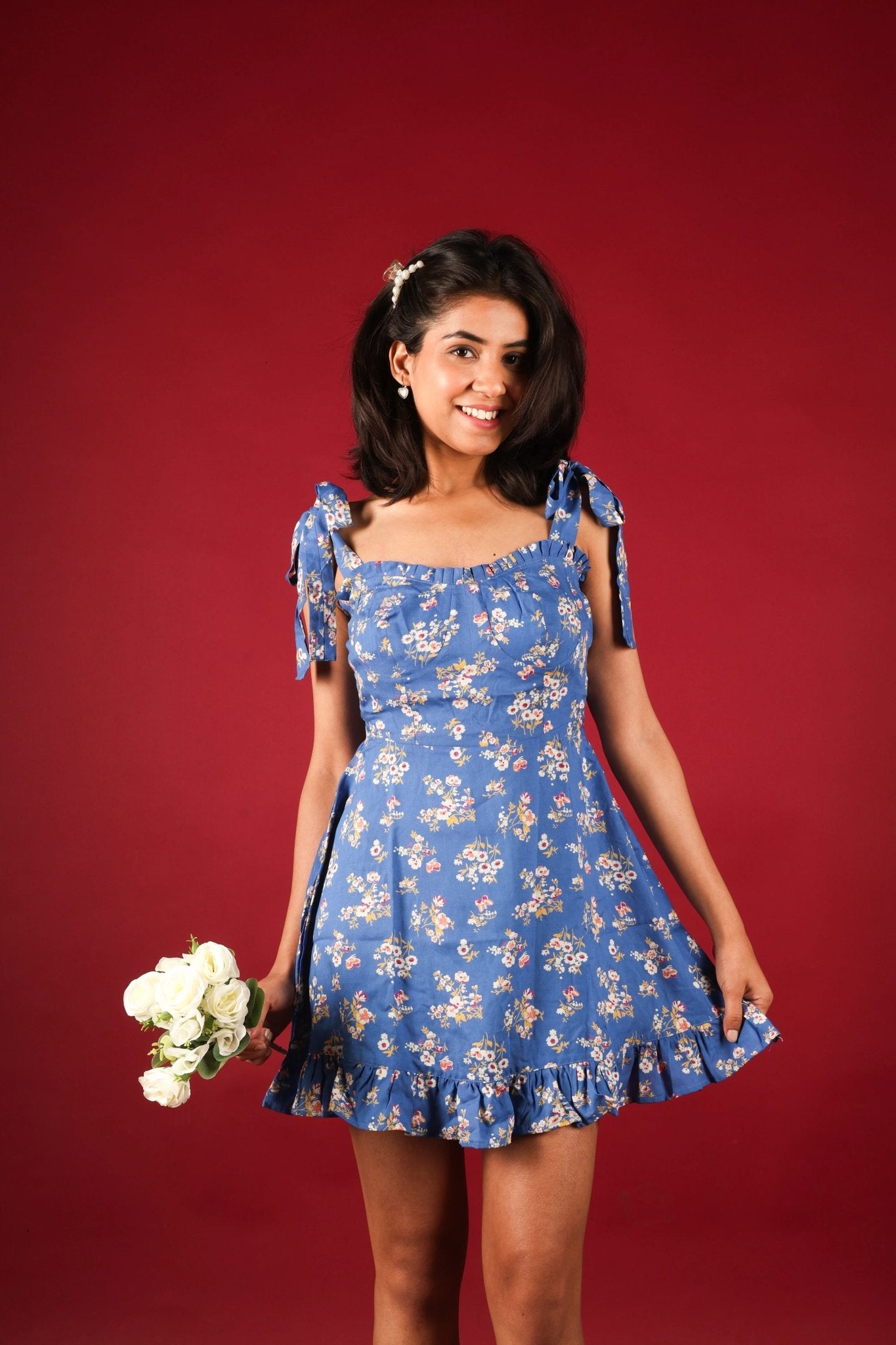 BLUSH IN BLUE DRESS - My Store